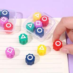 New geometric figure nostalgic stone-catching game props party trick challenge props childhood still stone