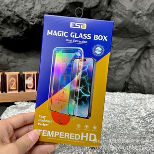 Для Apple Xiaomi Huawei беспыльная вторая наклейка упаковка закаленная пленка для мобильного телефона упаковка бумажная упаковка прямые продажи с фабрики