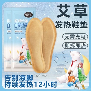 Footprint Premium Free Charging Insoles Self-heating Insoles for Men and Women Warm Foot Sticker Warm Foot Pad for Children Warm Foot