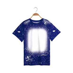 Hot-selling European and American size tie-dye printed short-sleeved T-shirt for parents and children a family of four loose version no waist line summer fashion