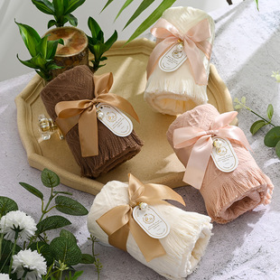 Wedding Bridesmaid Accompanying Gift Creative Tassel Towel Return Gift Small Gift Practical Wedding Birthday Hundred Days Full Moon Gift