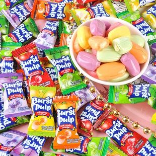 Adm Bursting Fruit Gummy Bulk Wedding Candy Swiss Candy Filled Candy Satisfying Snacks Casual Snacks