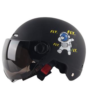 Cross-border Helmet Electric Vehicle Wholesale Summer Sunscreen for Men and Women Adult Four Seasons Universal Space Harley Half Helmet