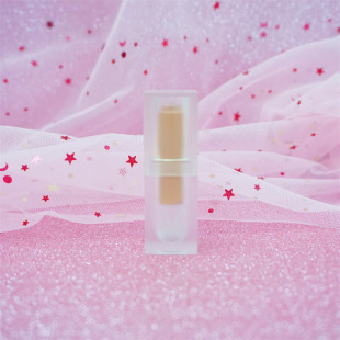 3DUV print square transparent frosted 12.1 lipstick tube empty tube spring cuckoo powder Sparrow 3d lipstick tube wholesale