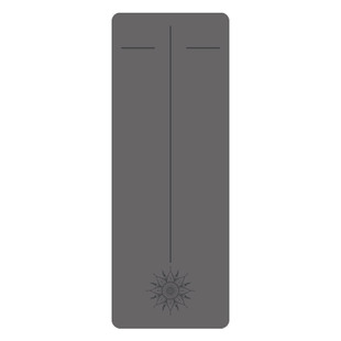 5mm Yuanhong Central Line Natural Rubber pu Anti-slip Sweat Absorbing Professional Fitness Yoga Mat Set-Made Pilates Mat