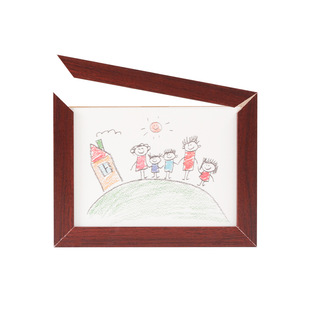 Cross-border storage painting photo multi-function photo frame children's creative detachable magnetic combination wall-hanging photo frame