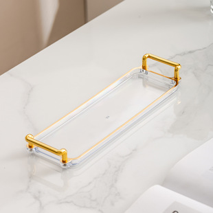High-end Exquisite Tray High-end Beauty Salon Special Household Tea Cup Tray Light Luxury Cup Tea Tray Wine Glass Pendant