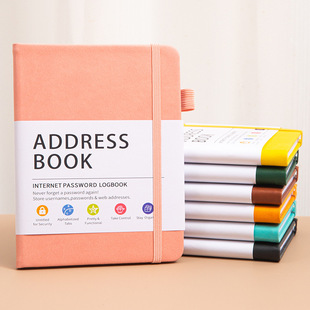 English Address Book Amazon Phone Book Records Holiday Birthday Anniversary Cross-Border Notebook Password Book Wholesale