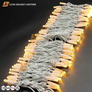 Cross-Border Led Smart Light String Outdoor Shopping Mall Park Lighting Decorative Lantern 10m Waterproof Two-Color Smart Light String
