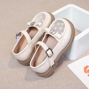 Кожаные туфли для девочек 24 новые маленькие девочки baby весна и осень мода кроссовки для девочек