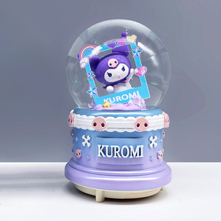 Милый и милый питомец Capbara Crystal Ball Creative Cool Вращающийся светящийся Восемь Звуковых Коробок Праздничные Подарки Производители Прямые продажи