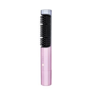 Wireless usb hair straightener bangs inner buckle temperature control female student hair straightener straight curling wet and dry dual-use hair straightener