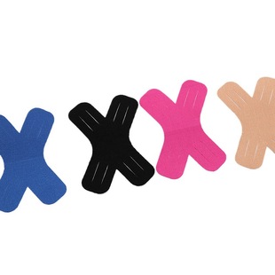 Cross-border new X-shaped muscle patch fitness sports bandage strain arm body muscle fixed care elastic patch