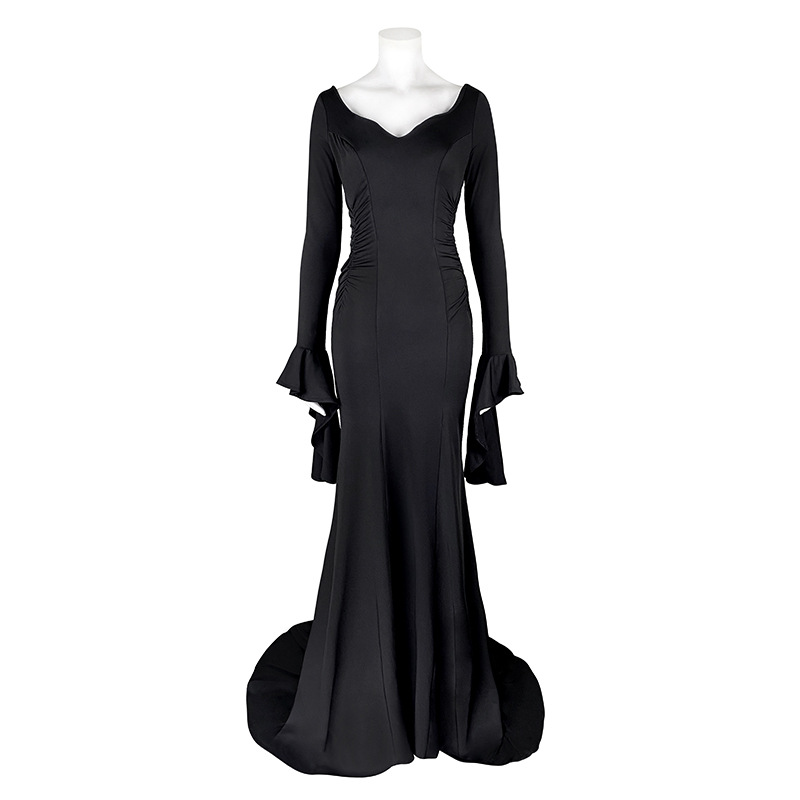Addams Family Wednesday Cos Costume Heroes Addams Cosplay Halloween Performance Costume Gift