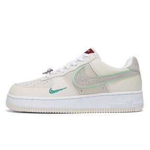 Nai Guan Guan Air Force One Pure White Men's White Shoes Dunk Putian Pure Original fleece-lined Warm Women's Shoes Sports Shoes