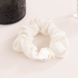 Children's Lace Large Intestine Hair Ring Double-layer Heavy Industry Small Fresh Style Lace Girls' Headwear Tie Hair Floral Princess Rubber Tendon