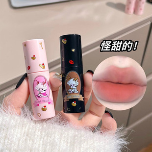 ART VALUE Little Dragon Girl Milk Cake Soft Mist Lip Mud Velvet Fog Matte Fair Price Student Not Easy to Dip Cup Lipstick