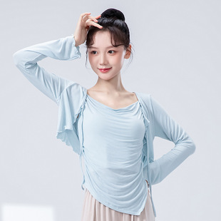 Modern Dance Practice Clothes for Women Spring New Blouse Body Training Clothes Chinese Classical Dance Adult Dance Clothes Tops