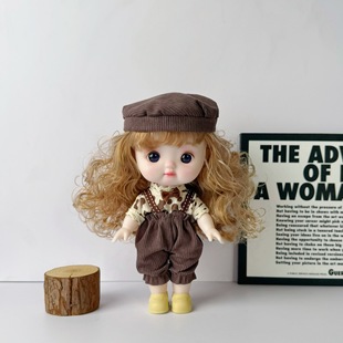 Cross-border for 22cm full-body vinyl baby cute doll suit girl birthday gift wholesale
