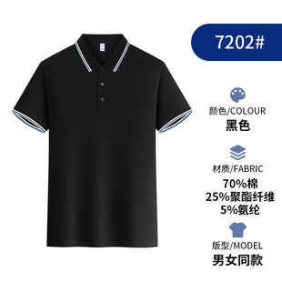 High-end overalls short-sleeved summer corporate group activity shirt advertising cultural shirt POLO shirt print embroidery LOGO