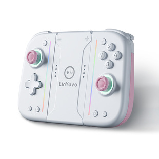LinYuvo Lianyou switch joycon Микропереключатель прозрачная оболочка беспроводной геймпад модель Холла