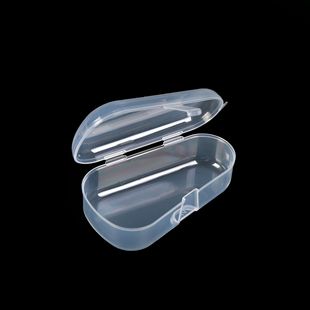 small size fish hook box parts box 1.8cm foreign trade transparent storage box jewelry parts high permeability rectangular plastic box