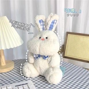 Internet Celebratory Doll Hag Little Rabbit Piglet Pig Little Bear Doll Plush Toy Rabbit Rag Doll Birthday Gift for Girls
