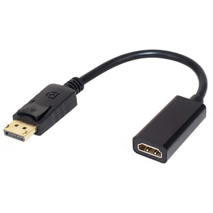 DP to HDMI video adapter 1080p with chip DisplayPort computer monitor HD converter