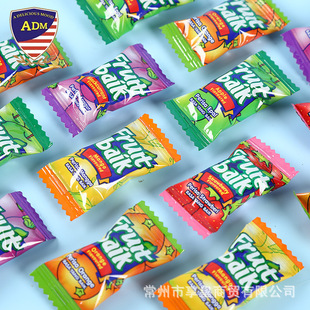 ADM Fruit Fudge Bulk Wedding Candy Malaysian Flavor Swiss Candy Explosions Candy Snacks