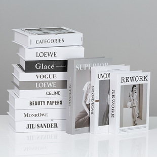 Fashionable Accessible Luxury Fake Book Ornaments Model Room Display Decorations Photography Props Model Living Room Bookcase Artificial Book