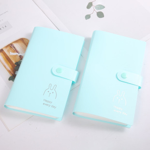 Solid Color Business Card Book Large Capacity 240 Kaka Book Photo Album Movie Ticket Book 3 Inch Photographer Small Card Collection