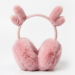 Factory earmuffs warm female winter earmuffs Korean cute student antler earmuffs cold-proof earmuffs earmuffs earmuffs earmuffs earmuffs earmuffs