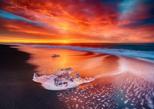 The Beautiful and Moving Scenery of Morning and Evening Light in the World, Posters, Decorative Paintings, Photo Frames and Murals
