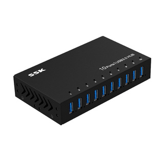 SSK Wang промышленный USB-концентратор USB-порт расширения для зарядки выделенный HUB с питанием SHU1000