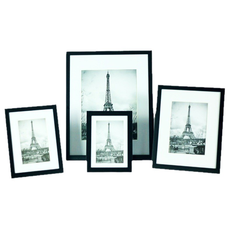 Cross-Border Manufacturer Direct Supply Amazon Pvc Photo Frame Transparent 5-Pack DIY Photo Wall Combination Wall Decoration Modern Decoration