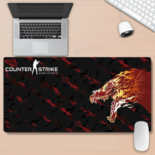 Computer mouse pad oversized two-dimensional boys game thickened keyboard non-slip mat e-sports table mat one-piece delivery