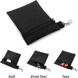 Polyester Golf Nail Bag Ball Cover Golf Waist Bag Portable Tucket Fork Tool Hanging Waist Ball Nail Bag