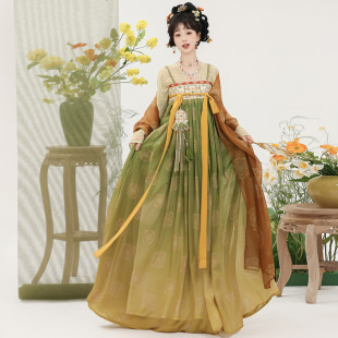 Yimengge Оригинальный дизайн Changan Fu Tang Hanfu Женская одежда в китайском стиле