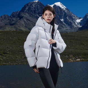 2024 new winter short thick down jacket women's northeast Harbin minus 40 degrees extremely cold super thick