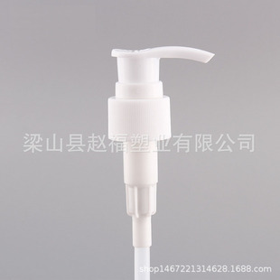 Zhao Fu Plastic Industry 28 зубов 410 пресс-насос для лосьона полипропиленовый пластиковый спиральный гелевый насос с плоской насадкой и резьбой Подсборочная головка насоса