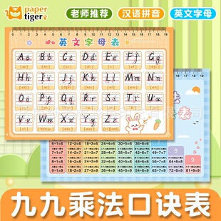 99 multiplication formula table 99 division card recitation artifact mathematics primary school students 26 Chinese pinyin alphabet