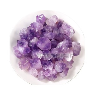 Factory supply natural amethyst flower crystal stone gravel expansion stone aromatherapy stone fish tank pool decorative stone wholesale
