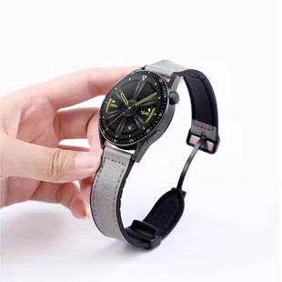 Применимо Redmi watch4 часы watch3/2 молодежная версия Crazy Horse кожаный магнитный отсос кожаный ремешок