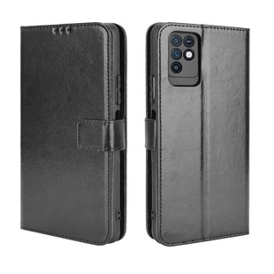 Применимый чехол для телефона Note10 Infinix Note 10 Pro NFC кобуры раскладушка сумасшедшая карта с рисунком лошади