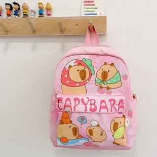 Cartoon Card Pibala Children's Schoolbag Boys Girls Outdoor Casual Backpack Kindergarten Baby Lightweight Backpack
