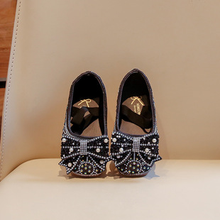 2024 Summer New Ladies Girls Princess Girls Baby Princess Shoes Leather Shoes Dance Shoes Shoes