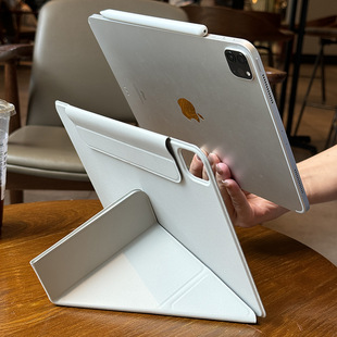 Применимо для Apple ipadair6 защитный чехол 2024pro13 двухсторонний зажим 10 поколений air5 магнитное всасывание 3 Y оболочка