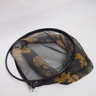 Aluminum alloy copy net head fishing net dense eye can be removed copy net head aluminum alloy net bag fishing supplies fishing gear