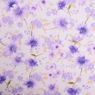 Spot Cotton 40 Count Digital Printed Fabric Ins Style Korean Floral Fabric Women's Clothing Children's Clothing Dress Home Clothing Fabric