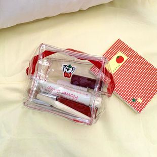 Cute little koala parts bag a batch of transparent PVC waterproof portable cosmetics storage bag mouth red envelope